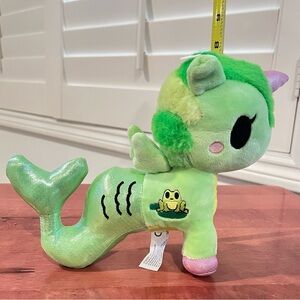 Tokidoki Mermicorno Lilypad Mermaid Unicorn Plush Stuffed Animal Frog